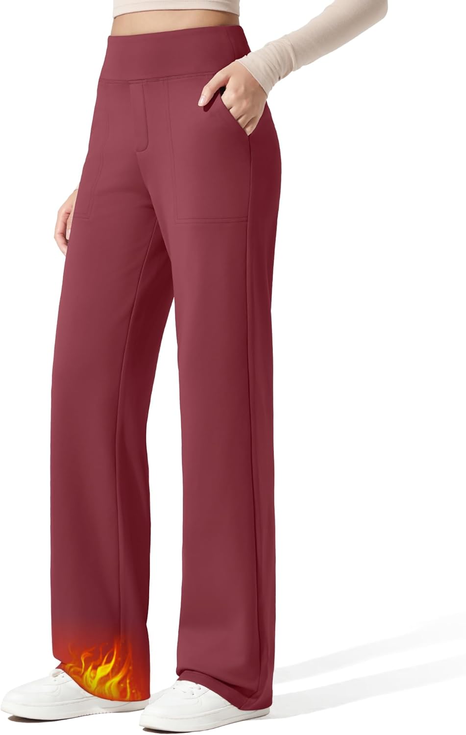 G4Free Women Fleece Lined Pants for Winter Comfort and Style