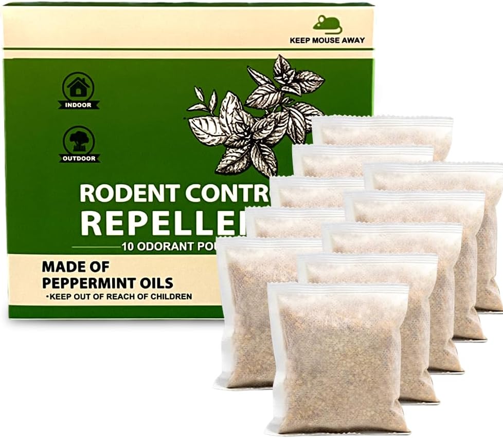 InviGuard Peppermint Rodent Repellent - 10 Pack
