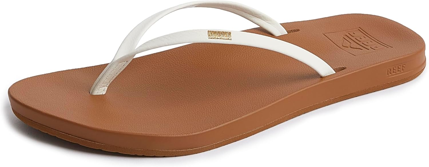 Reef Womens Cushion Slim Flip Flop Sandal for Ultimate Comfort
