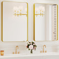 Bathroom Mirrors for Over Sink 24x36in 2-Pack - Versatile Wall Mirrors