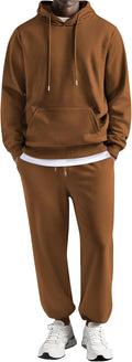 Trendy Men's 2 Piece Sweatsuit Set by Coofandy for Comfort