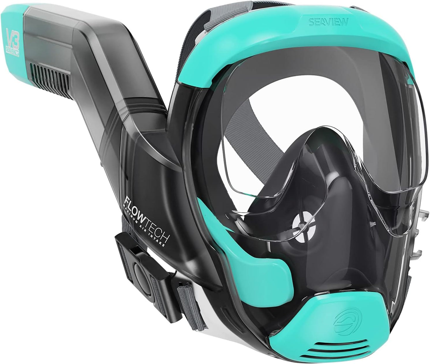 Seaview 180 V3 Full Face Snorkel Mask for Adults with 180 View