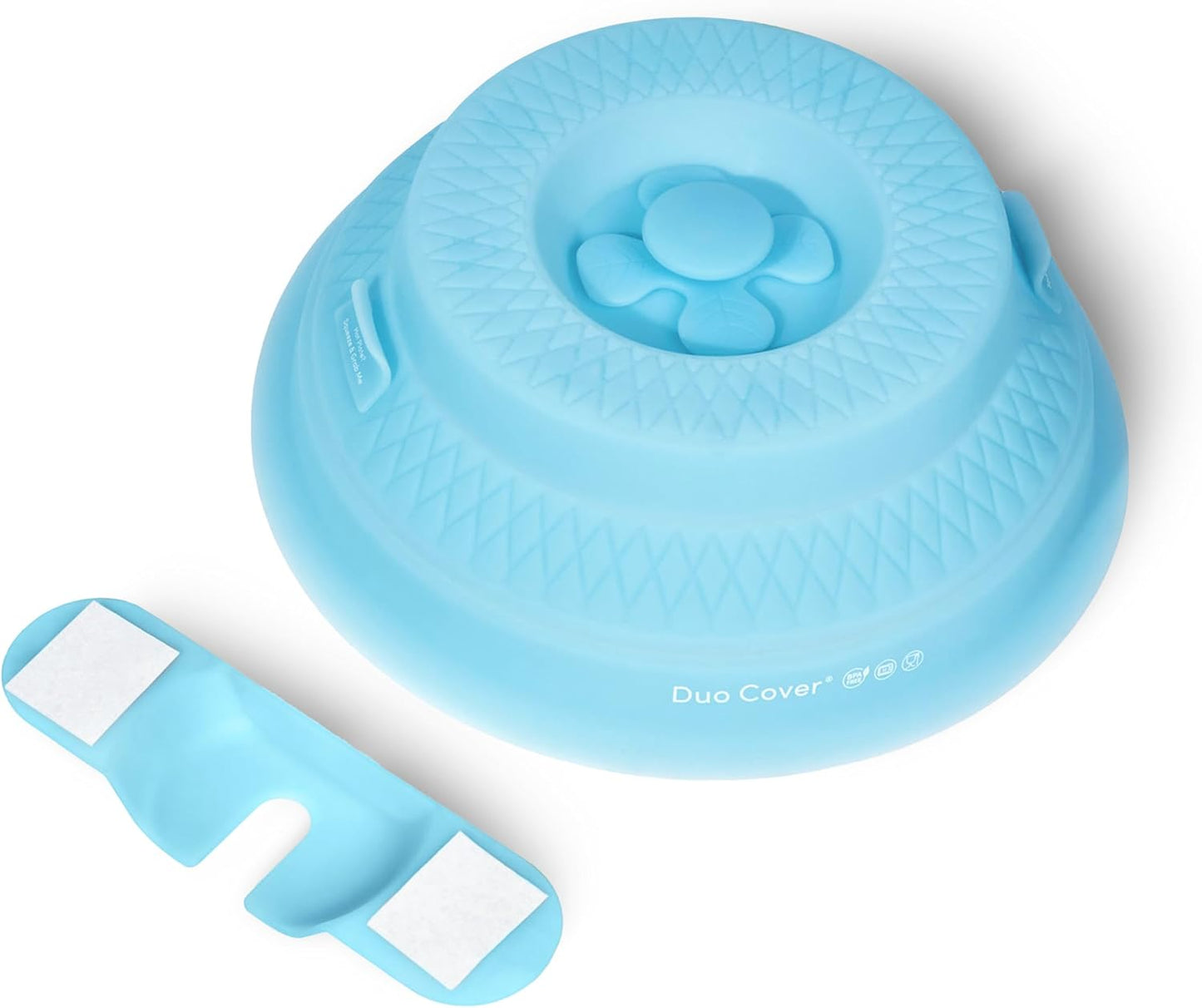 4-in-1 Silicone Microwave Cover | Steams Moist Food Safely | Hot Dish Helper | Dishwasher-Safe | 11 | BPA-Free
