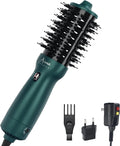 Hot Air Brush Dual Voltage Travel Hair Dryer Brush - Smooth