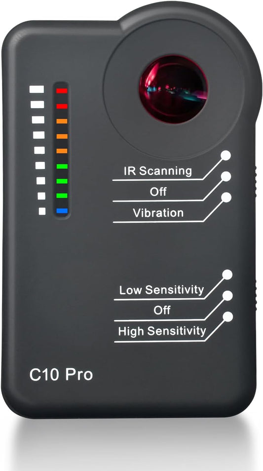 2025 Upgraded Camera Detector Professional Bug RF Detector