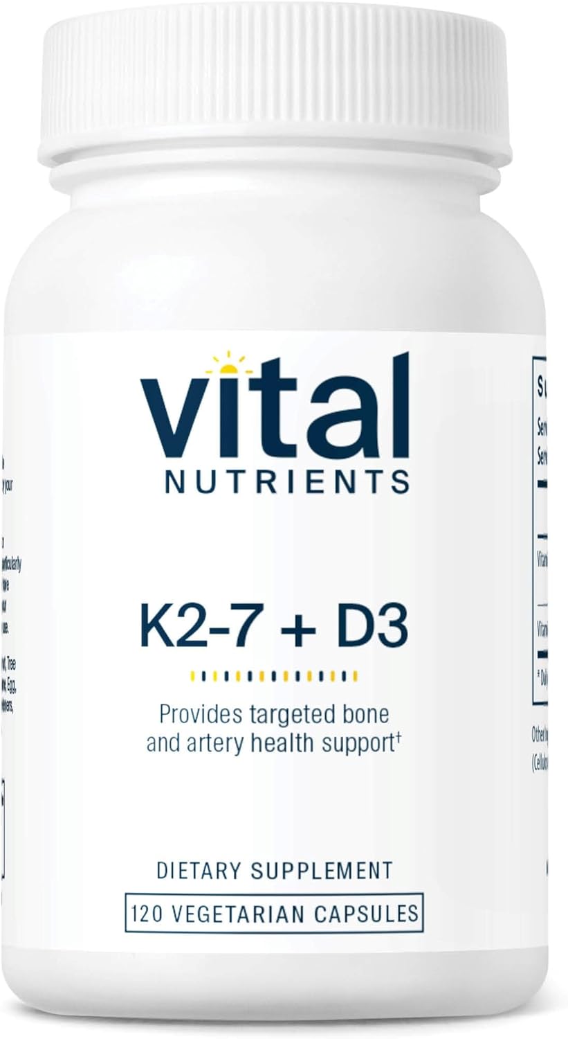 Vitamin D3 K2 Supplement for Bone Health and Calcium Levels