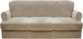 CUCRAF T Cushion Sofa Cover 4 Piece Slipcovers - Soft Thick Velvet
