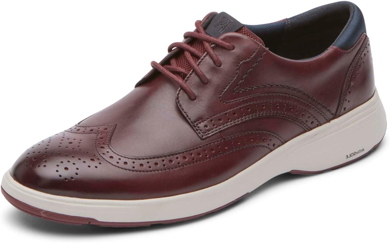 Rockport Men's Noah Wingtip Sneakers for Ultimate Comfort