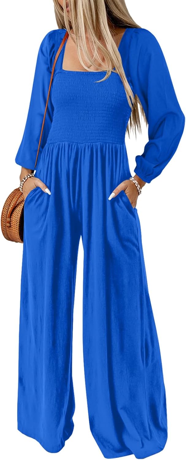 Dokotoo Women's Casual Loose Overalls Jumpsuits for Summer Fun