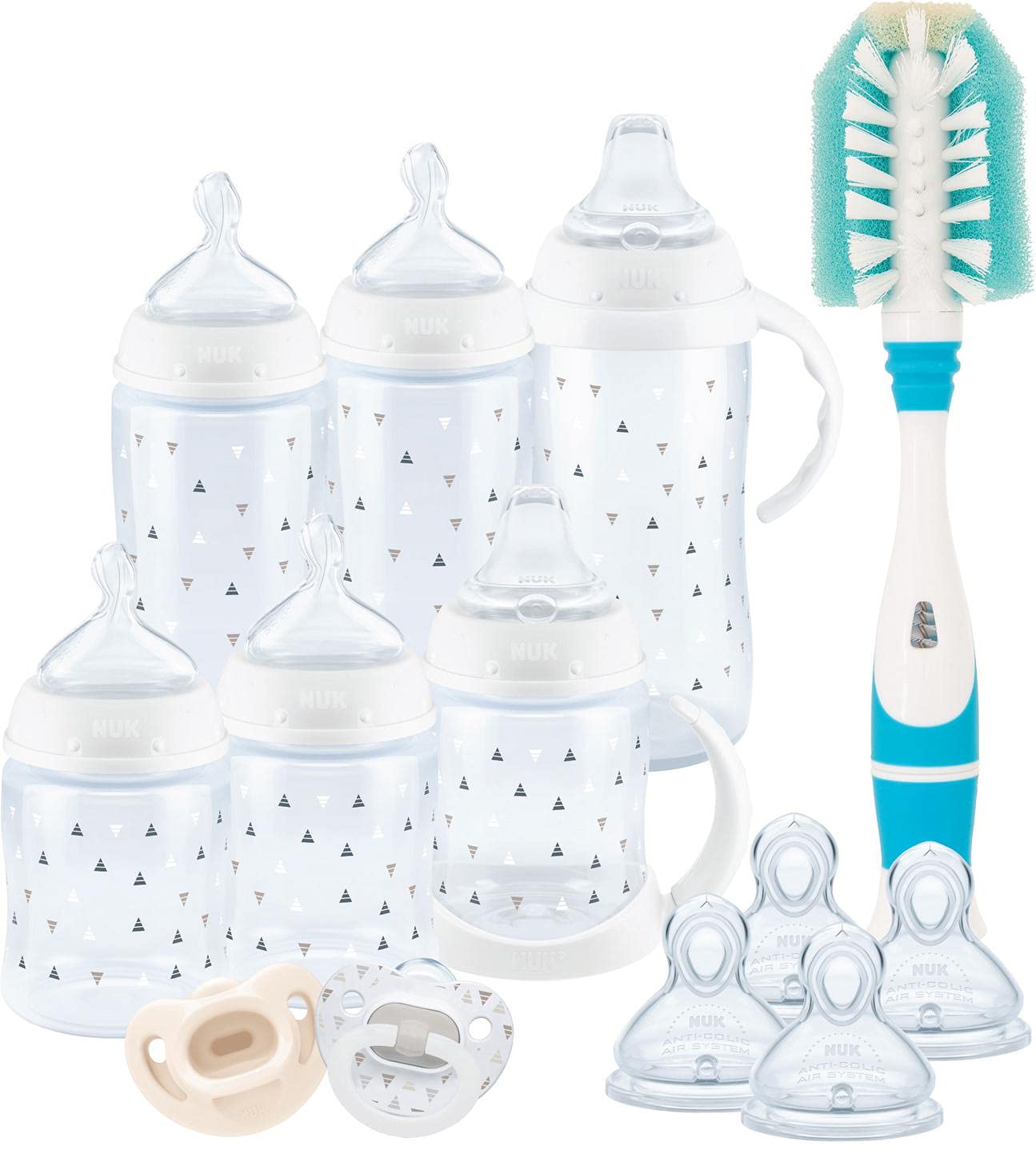 NUK Smooth Flow Anti Colic Bottles - Perfect for Newborns