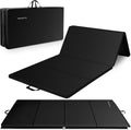 BalanceFrom 10x4 ft 4-Panel Folding Gymnastics Mat - Cushioned 2 in