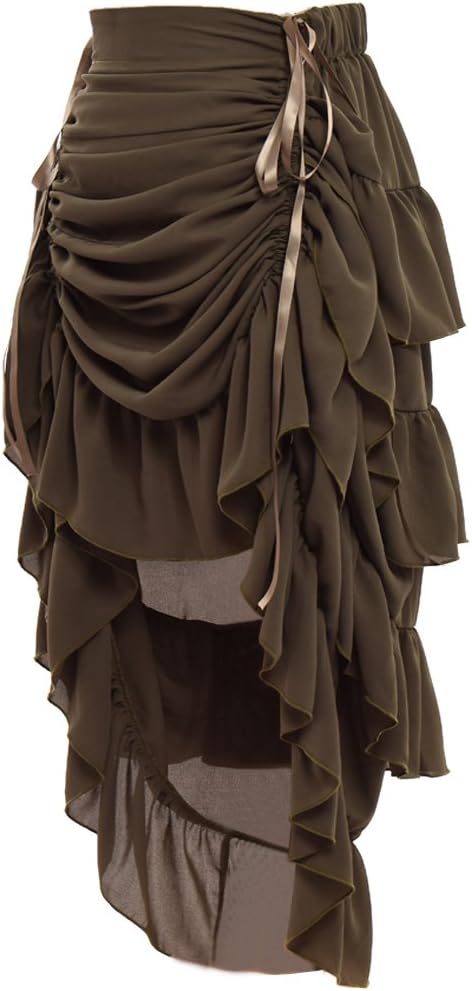 Victorian Steampunk Skirt for Women - Perfect Pirate Costume