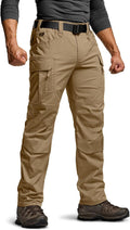 CQR Men's Tactical Pants - Lightweight Flex Stretch for Everyday Carry