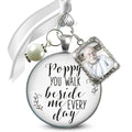 Bouquet Photo Charms for Wedding Memory - Handmade Photo Frame Charm