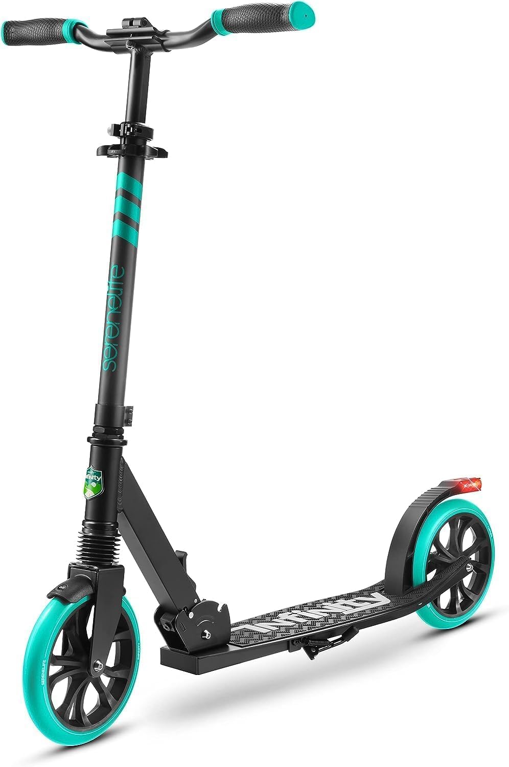 SereneLife Kick Scooter for Kids and Adults - Adjustable T-Bar