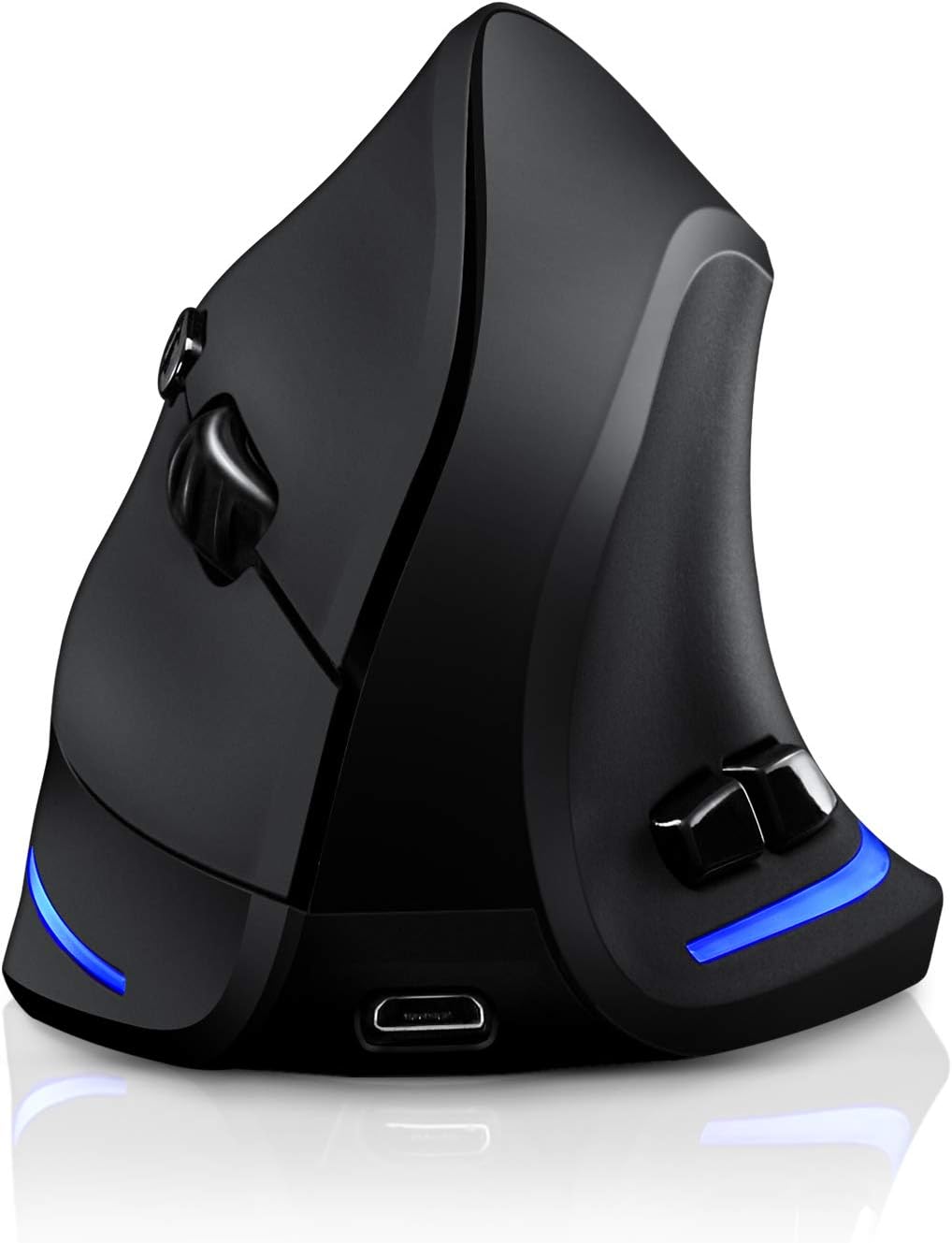TRELC Wireless Vertical Mouse, Ergonomic Design, Adjustable DPI - Enhanced Comfort!