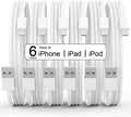 iPhone Lightning Cable 6Pack (3/3/6/6/6/10 ft) - Fast Charging