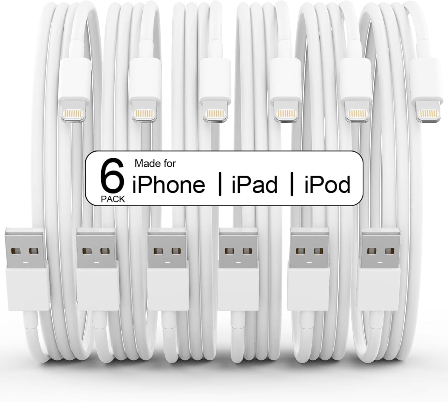 Apple MFi Certified Fast Charge iPhone Charger Set