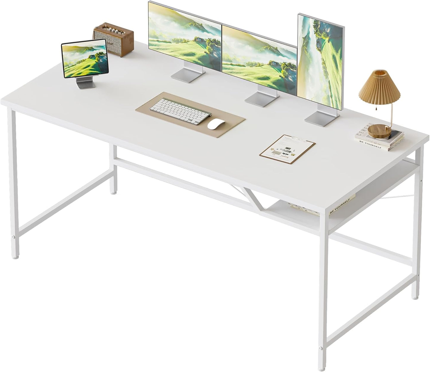 Mericonia Computer Desk 55 X 24 inch for Small Spaces