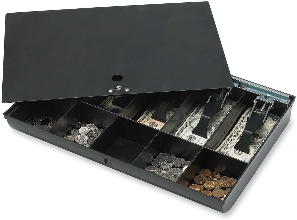 Sparco Locking Cover Money Tray for Secure Cash Management