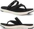 Womens Fashion Orthotic Flip Flops - Cushioned Arch Support Flip-Flops