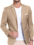 Stylish Slim Fit Men's Suit Jacket for Versatile Business Wear