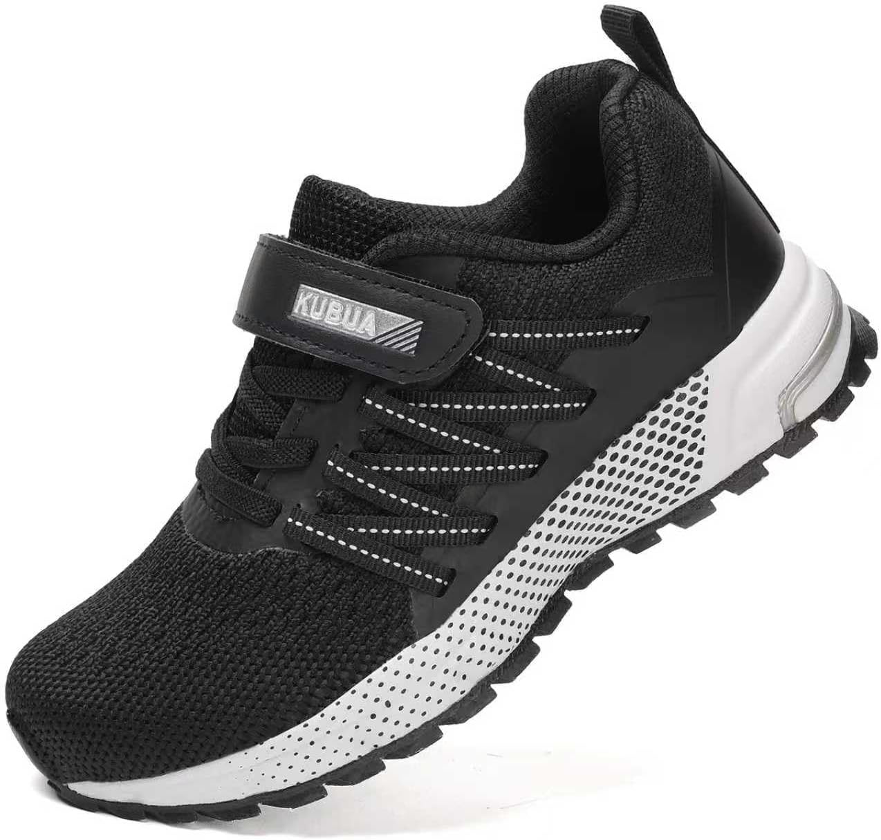 KUBUA Kids Sneakers for Boys Girls Lightweight Athletic Shoes
