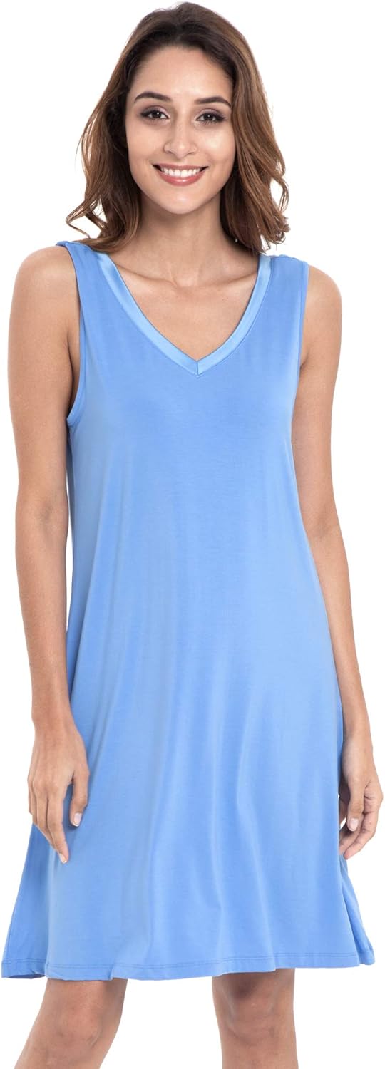 GYS Womens Bamboo Viscose Nightgowns for Ultimate Comfort