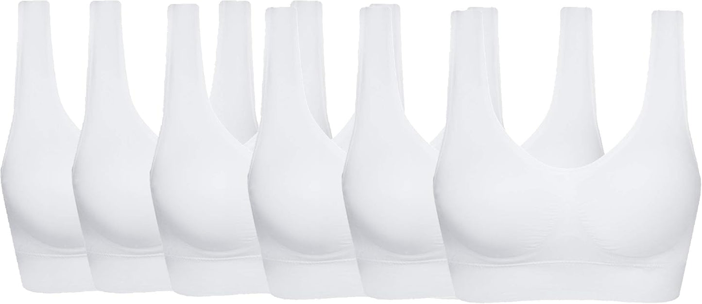 Women's Comfort Workout Sports Bra for Low-Impact Activities