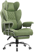 COMHOMA Big and Tall Office Chair with Ergonomic Design and Footrest