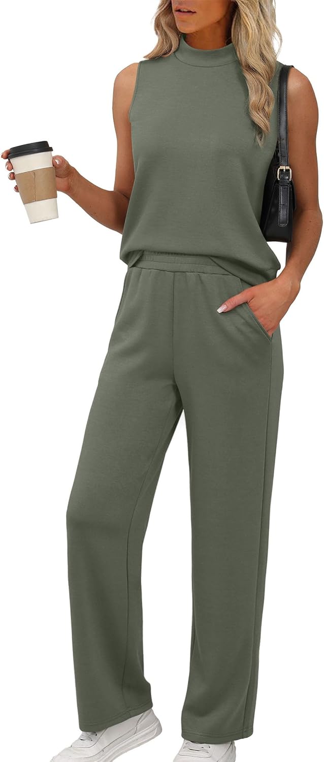 XIEERDUO Two Piece Sets for Women Summer Outfits Travel