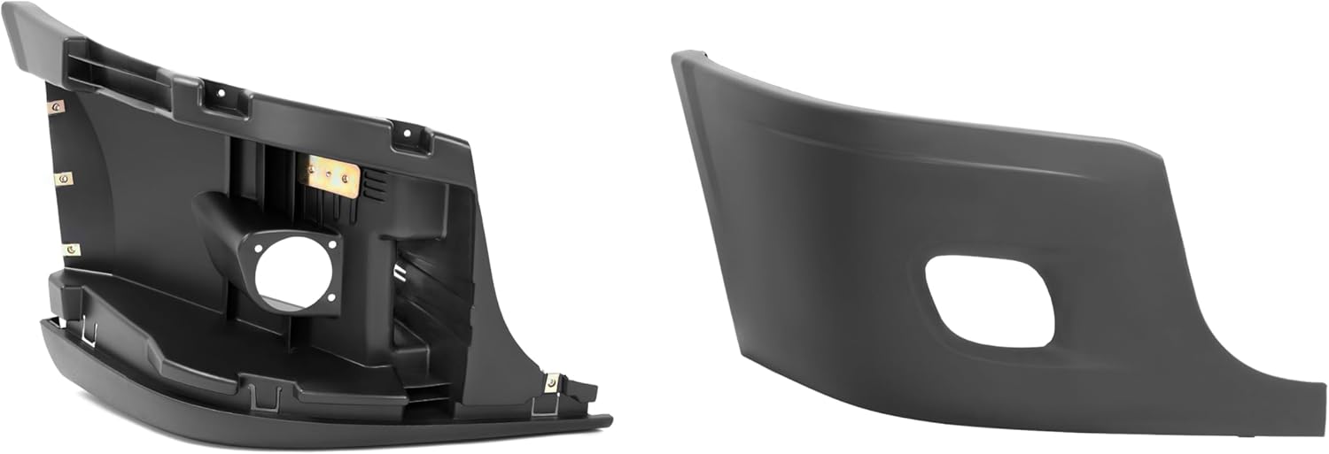 KUAFU Front Bumper End Cap for 2008-2017 Freightliner Cascadia
