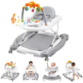 Baby Walker with Wheels 5-in-1 Foldable Baby Walker for 6-12 Months