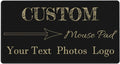 Personalized Gaming Mouse Pad - Custom Logo Text Photo Desk Mat (16x29.5in)