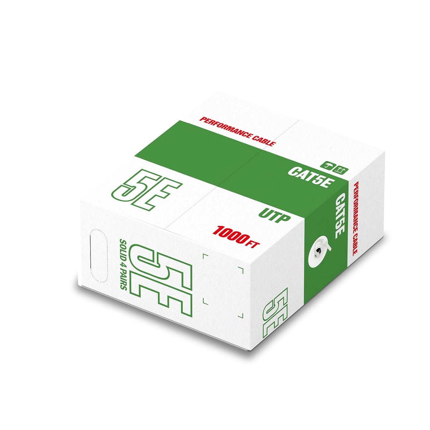 Cat 5e Ethernet Cable - 1000ft Bulk for Reliable Connectivity