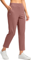 G Gradual Women's 7/8 Ankle Golf Pants - Comfortable Stretch Travel