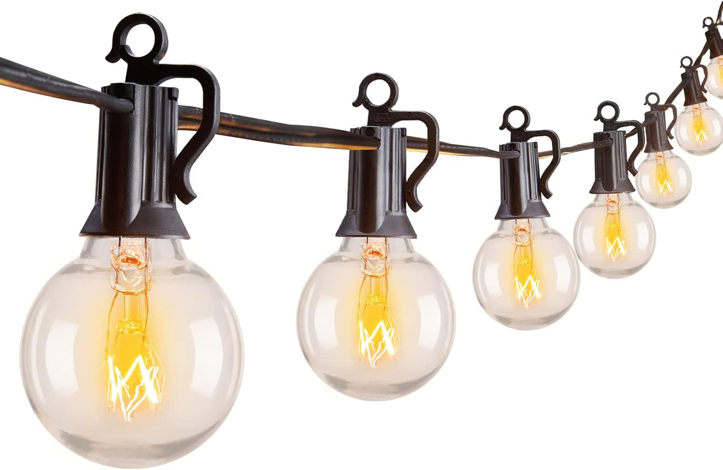 Outdoor String Light 50Feet G40 Globe Patio Lights for Decor