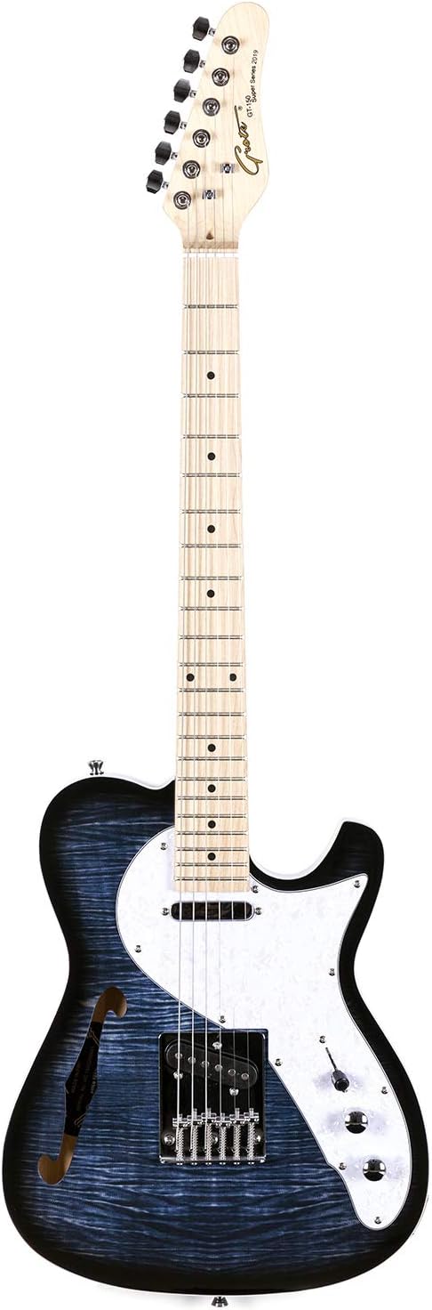 Grote Electric Guitar Semi-Hollow Body with F-Hole Design
