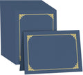 HAUTOCO 90 Pack Certificate Holders Navy Blue - Elegant Protection