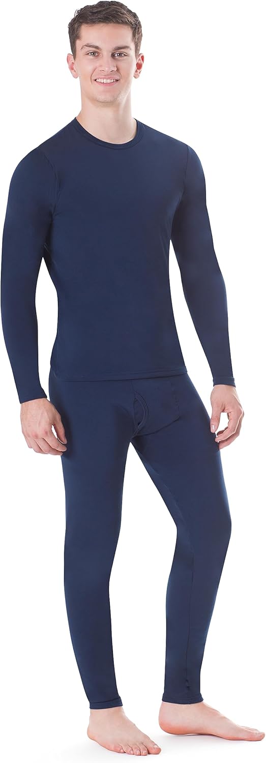 ROCKY Thermal Underwear for Men - Long Johns Base Layer Set
