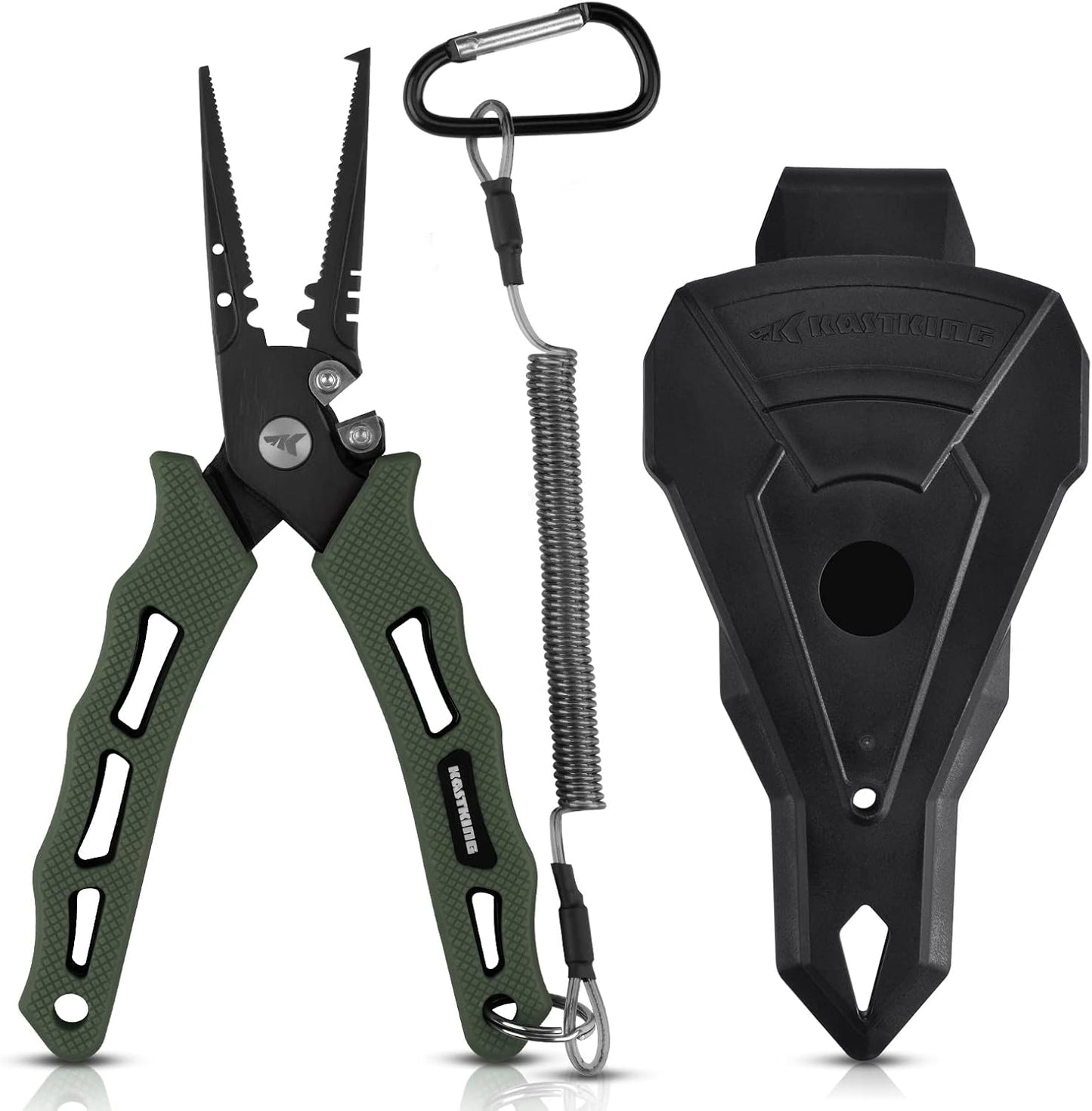 KastKing Cutthroat 7 Split Ring Pliers - Tungsten Carbide Cutters