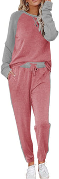 Women's Long Sleeve Pajama Set - 2 Piece Pullover Lounge PJs