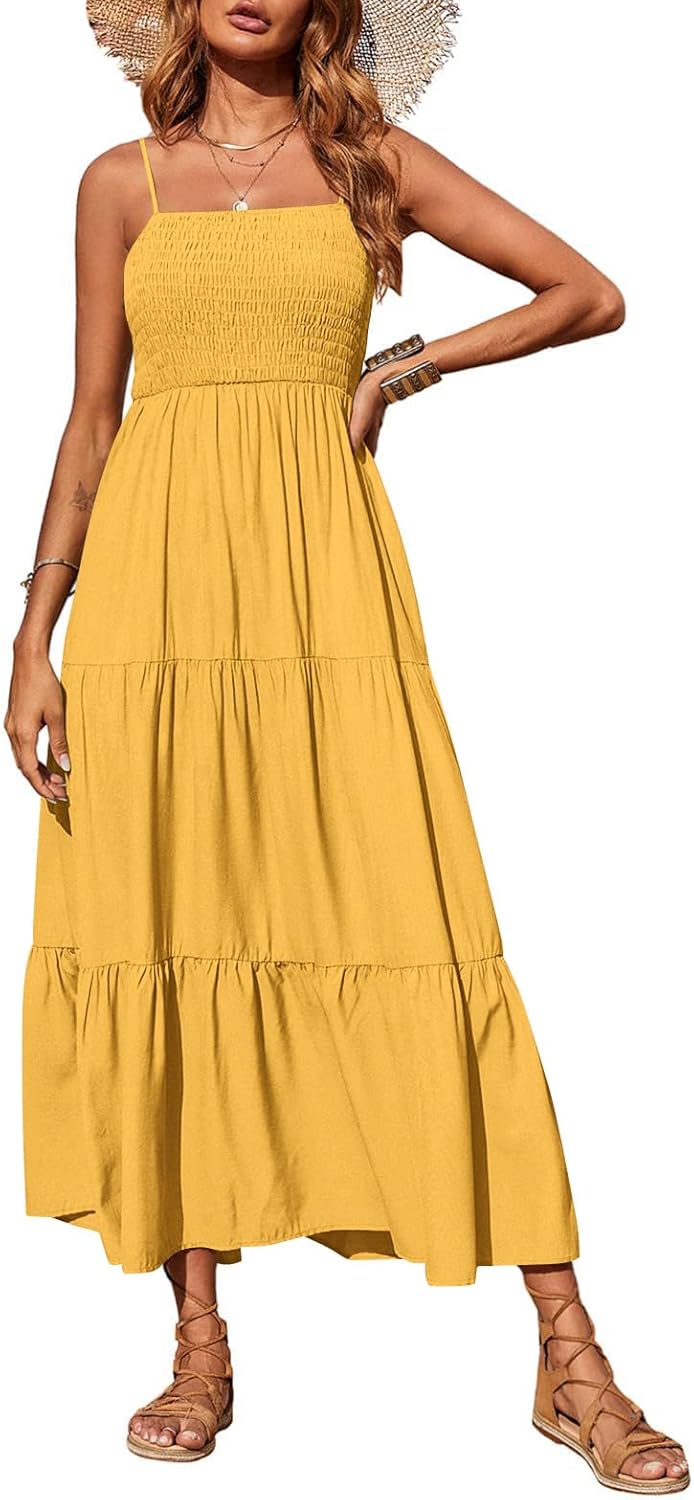 PRETTYGARDEN Women's Summer Maxi Dress for Casual Beach Days