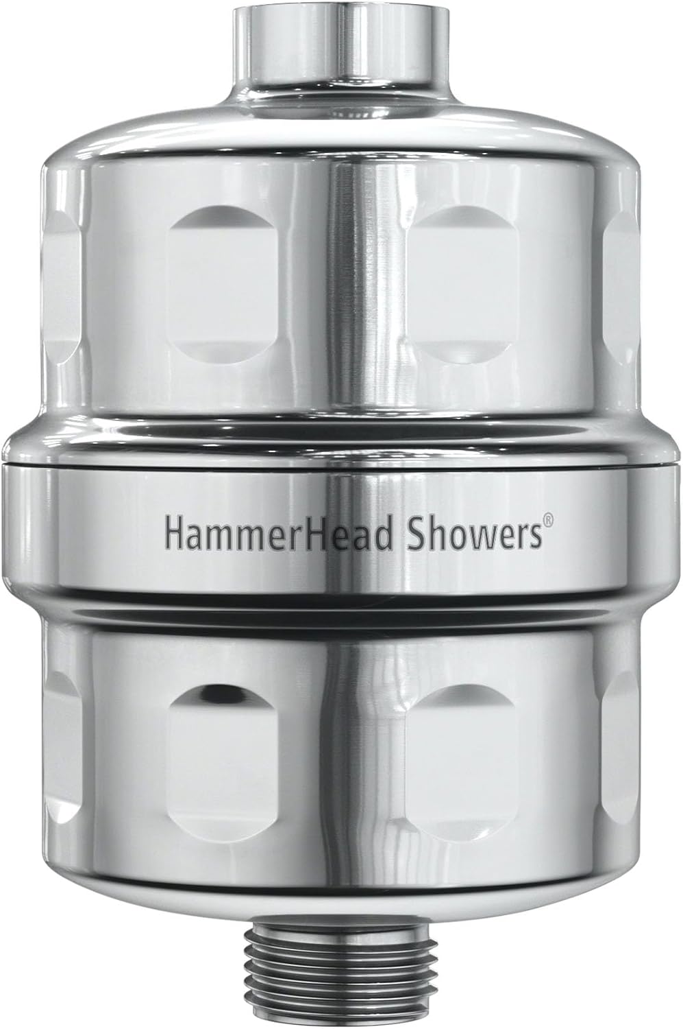 HammerHead Showers Solid Metal Shower Head Filter for Health