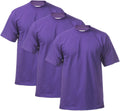 Pro Club Men's 3-Pack Heavyweight Cotton Crew T-Shirt - Durable