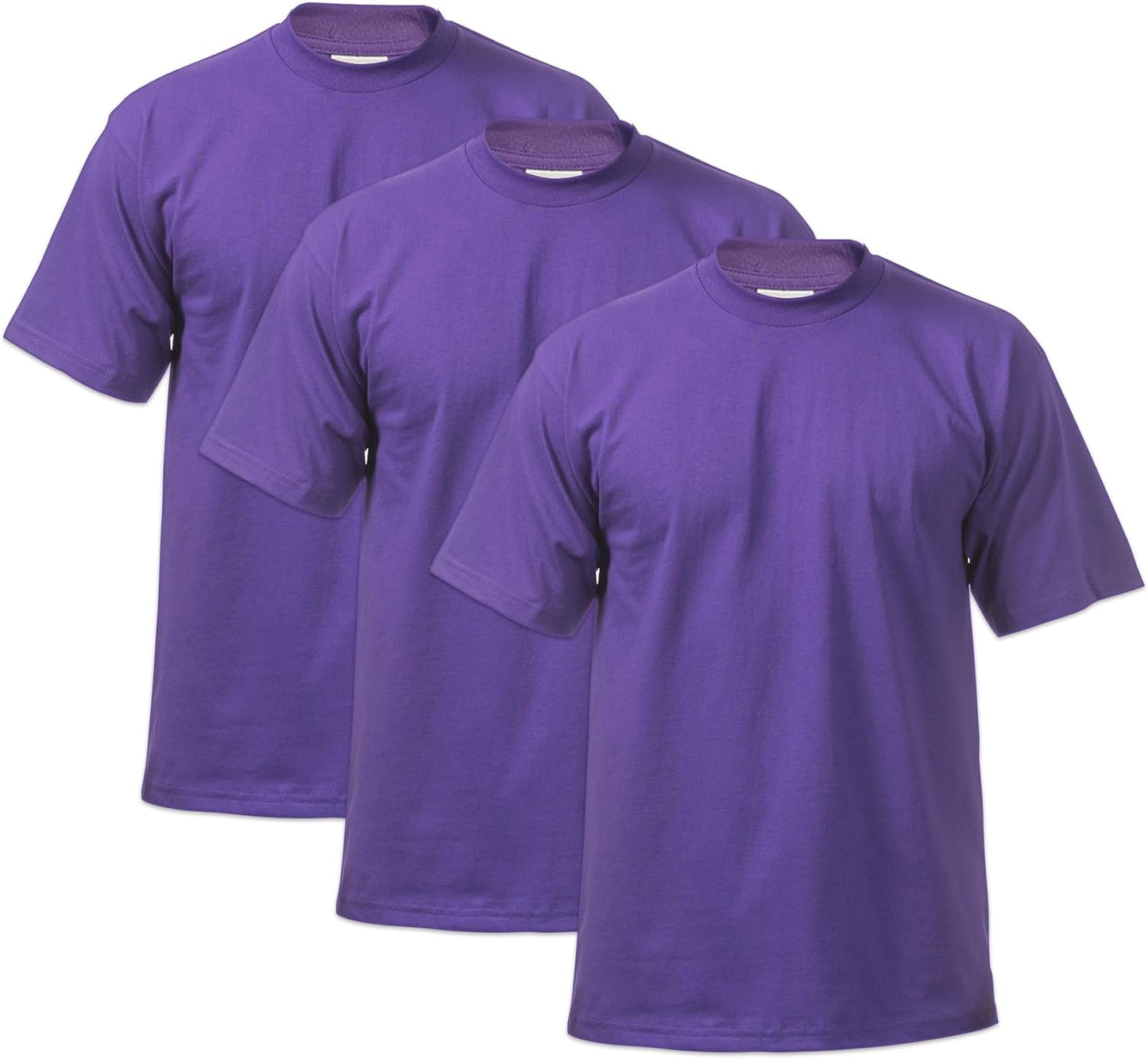 Pro Club Men's Heavyweight Cotton Short Sleeve Crew Neck T-Shirt