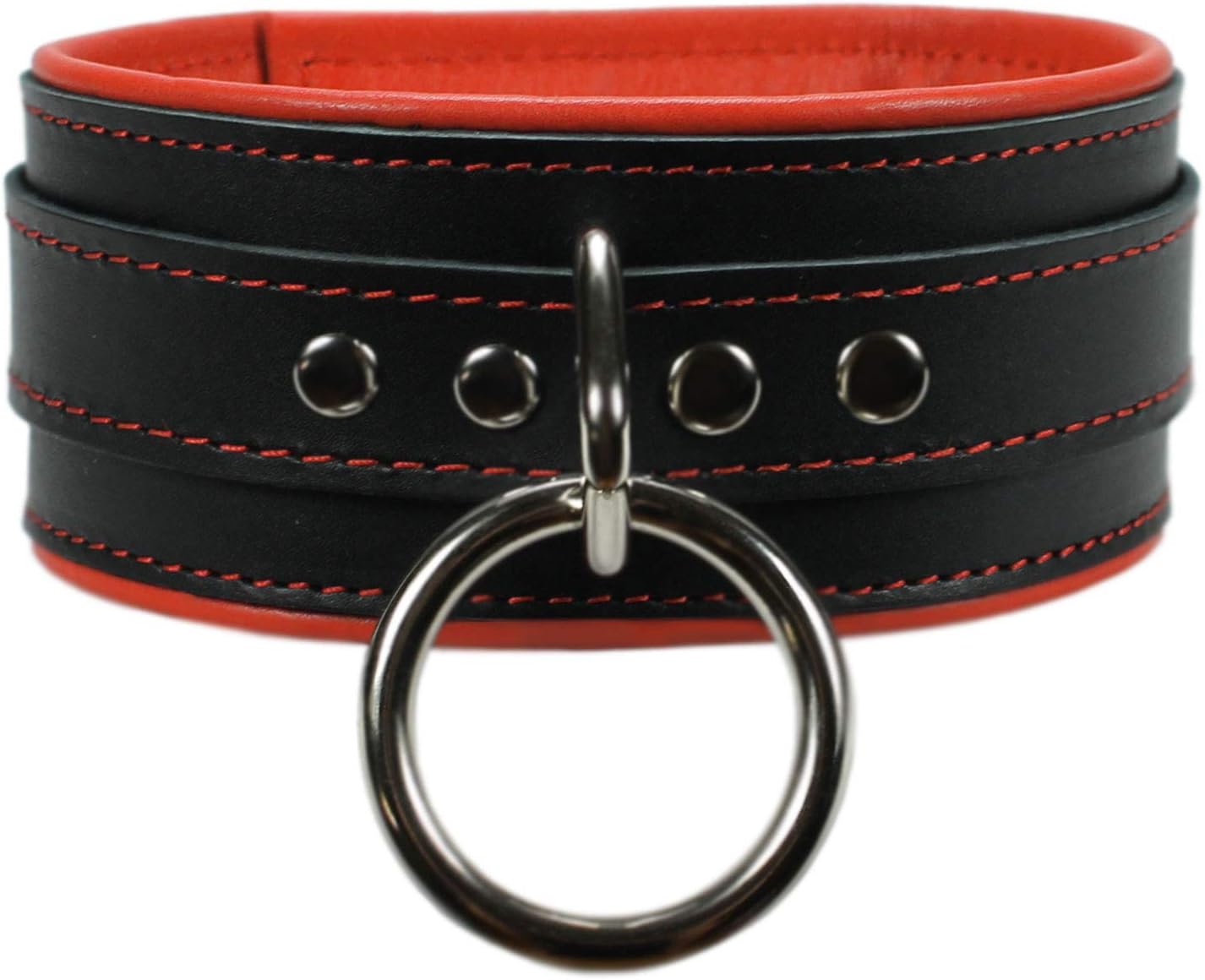 Premium Full Grain BDSM Collar for Couples and Roleplay Fun