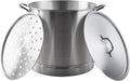 IMUSA 40 Qt Tamale Steamer Vaporera Stock Pot - Large Capacity Steamer