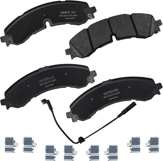 Bendix Premium SBC2250 Ceramic Brake Pads for Chevrolet Trucks