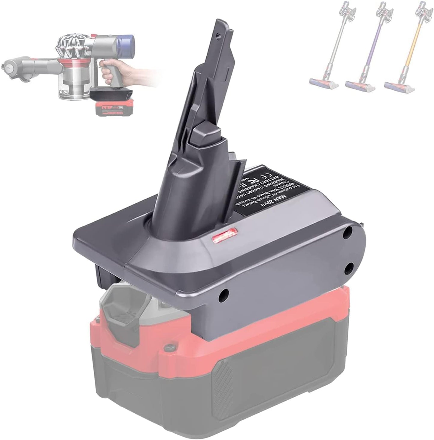 Craftsman 20V to Dyson V8 Battery Adapter